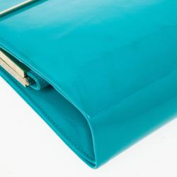 Pre Owned Jimmy Choo Cayla Patent Leather Clutch