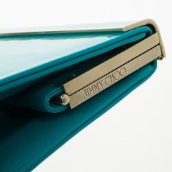 Pre Owned Jimmy Choo Cayla Patent Leather Clutch