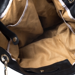 مملوكة مسبقًا حقيبة جيمي تشو Lola Slouchy جلد سوداء