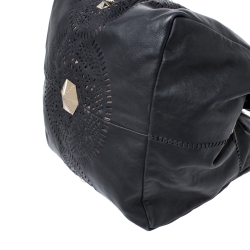 مملوكة مسبقًا حقيبة جيمي تشو Lola Slouchy جلد سوداء