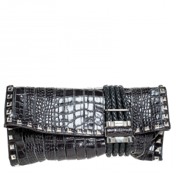 Jimmy choo discount chandra clutch black