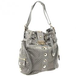 Pre Owned Jimmy Choo Limited Edition Suede Riki Bag