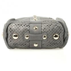 Pre Owned Jimmy Choo Limited Edition Suede Riki Bag