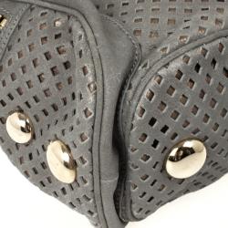 Pre Owned Jimmy Choo Limited Edition Suede Riki Bag