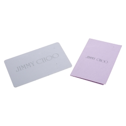 مملوكة مسبقًا حقيبة يد جيمي تشو لوهلا جين جلد ثعبان سوداء