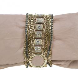 Pre Owned Jimmy Choo Blush Pink Distressed Leather Embellished Chandra Clutch