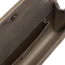 مملوكة مسبقًا Jimmy Choo Gold Acrylic Sweetie Clutch