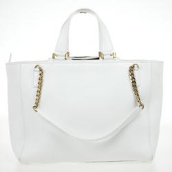 Pre Owned Jimmy Choo Camille Large Leather and Calf Hair Tote