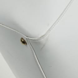 Pre Owned Jimmy Choo Camille Large Leather and Calf Hair Tote