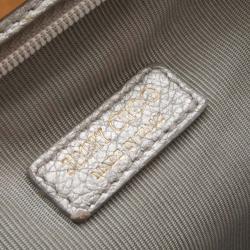 Pre Owned Jimmy Choo Silver Long Clutch
