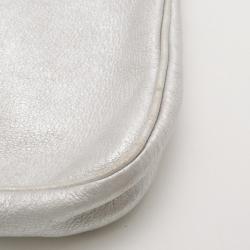 Pre Owned Jimmy Choo Silver Long Clutch