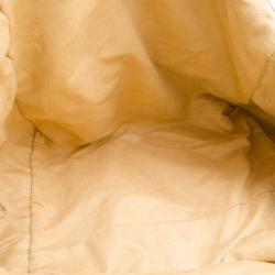 Pre Owned Jimmy Choo Gold Snakeskin Lohla Jane Bag