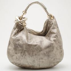 Pre Owned Louis Vuitton Rose Angelique Monogram Vernis Brea MM Bag