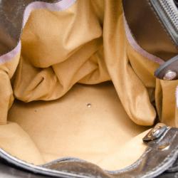 Pre Owned Jimmy Choo Silver Studded Chain Mail Tulita Hobo 