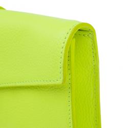 Pre Owned Jimmy Choo Lime Green Rivera Clutch