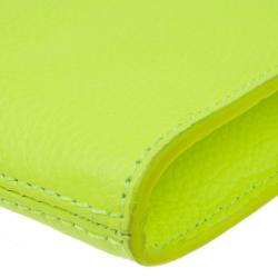 Pre Owned Jimmy Choo Lime Green Rivera Clutch