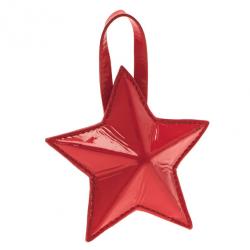 Jimmy Choo Red Patent Star Pouch