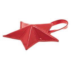 Jimmy Choo Red Patent Star Pouch