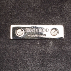 Pre Owned Jimmy Choo Taupe Croc Embossed Leather Varenne Hobo