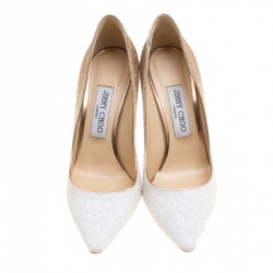 مملوكة مسبقًا حذاء ك عب عالي جيمي تشو رومي  سويدي أسود مقدمة مدببة مقاس 38