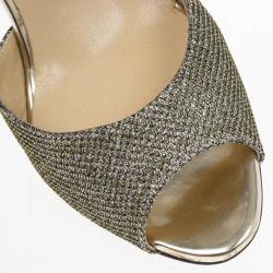 مملوكة مسبقًا Jimmy Choo Lace Glitter Mary Jane Pumps Size 36