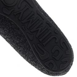 مملوكة مسبقًا حذاء سليبر جيمي تشو كوراس جليتر ويل سموكنج أسود مقاس 38