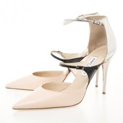 Pre Owned Jimmy Choo Typhoon Leather Pumps Size 42