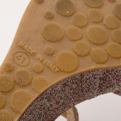 Pre Owned Jimmy Choo Penny Wedge Sandals Size 41