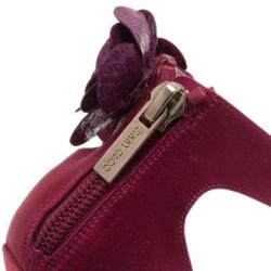 Pre Owned Jimmy Choo Pink Satin Vera Sandals Size 37