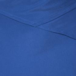 Pre Owned Joseph Blue Silk Hala Midi Skirt M