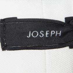 Pre Owned بنطلون جوزيف قصة إعتيادية فينلي غابردين ستريتش بيج فاتح L