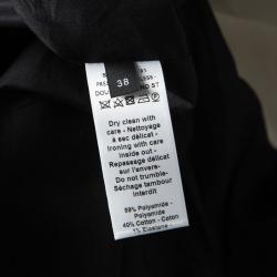 Pre Owned Joseph Tricolor Zip Detail Preston Sleeveless Long Coat M