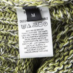 Joseph Mulitcolor Fatigue Deconstructed Chunky Cable Knit Pullover M