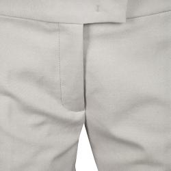 Pre Owned Joseph Beige Stone Light Cotton Stretch Finley Trousers M