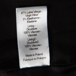 Joseph Black Stretch Wool Laurent Blazer L