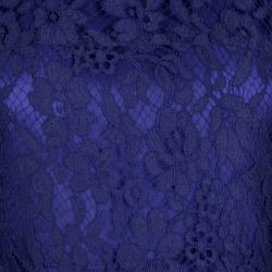 Joseph Cobalt Blue Doll Lace Sleeveless Dress M