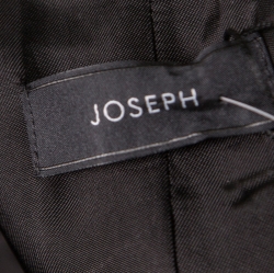 Joseph Black Stretch Wool Single Button Laurent Blazer M