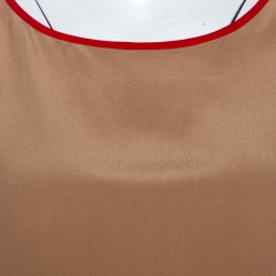 Joseph Beige Silk New Debs Sleeveless Top S