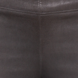 Joseph Grey Stretch Leather New Leggings S