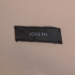 Joseph Peach Crepe Wrap Effect Scala Sheath Dress M