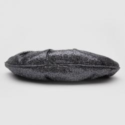 Judith Leiber Lina Metallic Tweed Crystal Clutch