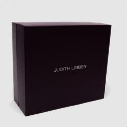 Judith Leiber Lina Metallic Tweed Crystal Clutch