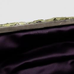 Judith Leiber Green Kadija Printed Python Clutch