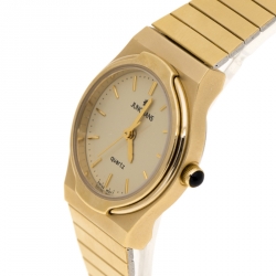 Junghans Yellow Gold Plated Steel EWJ-1004L Women's Wristwatch 22 mm
