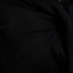 Junya Watanabe Comme des Garcons Black Knit Button Front Top L