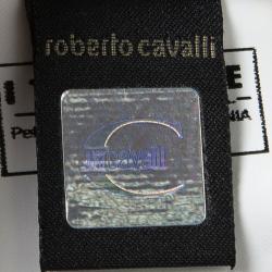 Pre Owned Just Cavalli Black Embellished Plisse Silk Sleeveless Top M