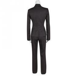 Pre Owned Just Cavalli Metallic Brown Pant Suit S