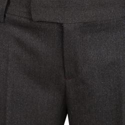 Pre Owned Just Cavalli Metallic Brown Pant Suit S