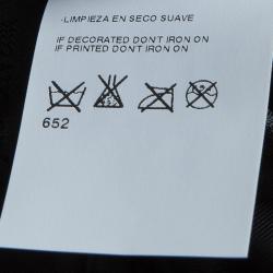 Pre Owned Just Cavalli Textured Gold Hourglass Back Panel Detail Skirt L