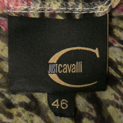 Just Cavalli Multicolor Animal Print Skirt Set M